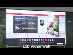 Penyambungan Layar Sempit Bezel LCD Video Wall Display Resolusi Tinggi 55 Inci