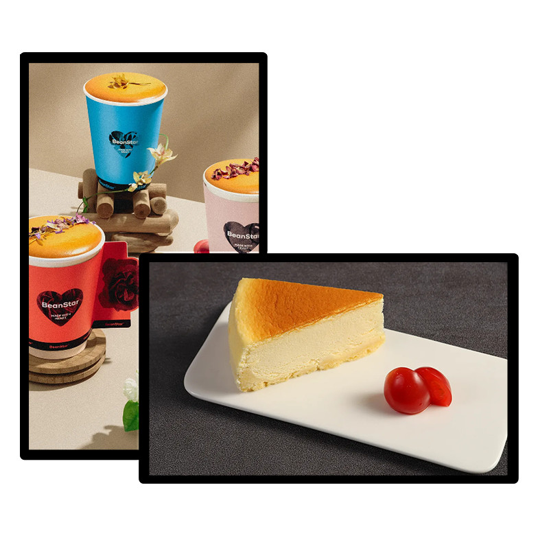 VETO Indoor Ultra Thin Wall Mount Digital Signage 27 32 43 49 Inch Lcd Advertising Touch Screen Untuk Lift