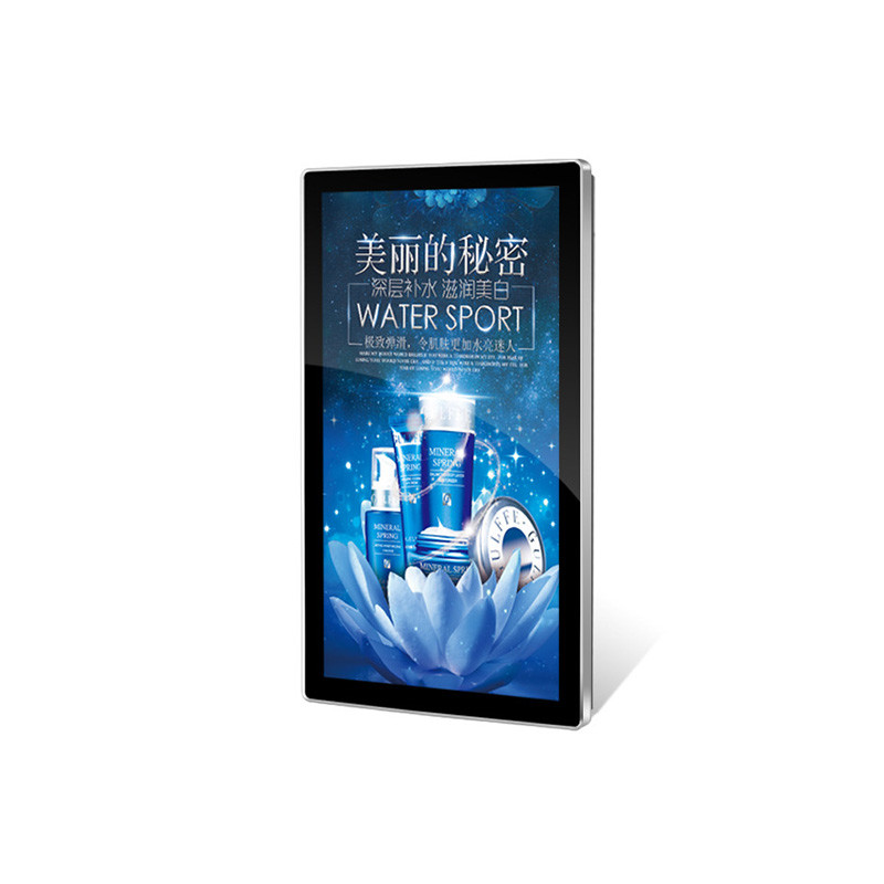 VETO Ultra Thin 21.5 23.6 27 32 inci Tembok Digital Signage Iklan Display HD Indoor LCD Menu Screen
