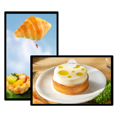 43 Inch Wall Mounted Ad Player Wifi Digital Signage Iklan Layar LCD