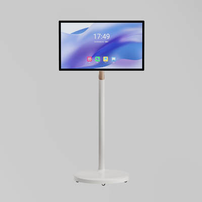 VETO Smart Portable TV on Wheels 1080P Interactive Rolling TV Android OS Dukungan Google Store