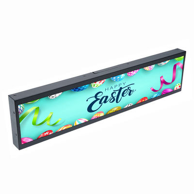 Kualitas VETO Komersial Ultra Wide Stretched Bar Lcd Digital Signage Android Bar Lcd Panel Iklan Monitor Tampilan pabrik