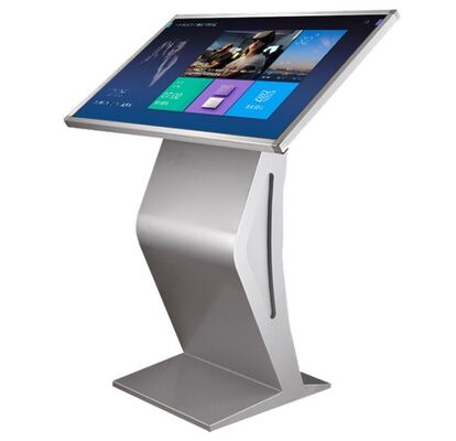 Kualitas 4K Resolusi Kiosk Interaktif dengan 10 Titik IR Sentuh dan 60000 Jam Umur Digital Signage pabrik