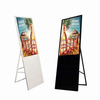 Kualitas VETO Indoor HD LCD Digital Poster Display 32-55 Inch dengan 350 nit Kecerahan dan 1920 * 1080 Resolusi untuk toko ritel dan pusat perbelanjaan pabrik