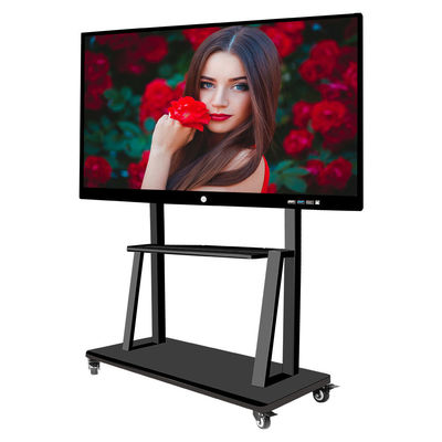 VETO 65 75 86 87 Inch Interaktif Smart Whiteboard Untuk Sekolah 4k Layar Sentuh Interaktif Papan Lcd Tampilan