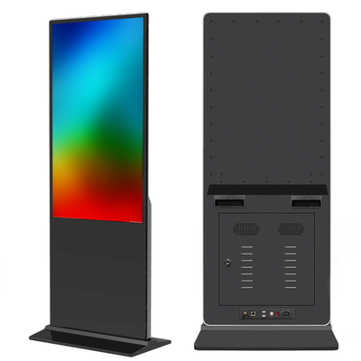VETO 32 - 86 Inch Android Lantai Berdiri Digital Signage 4K Interaktif layar sentuh Kiosk